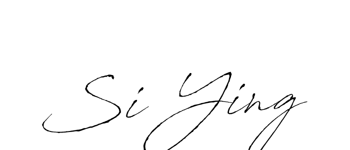 if you are searching for the best signature style for your name Si Ying. so please give up your signature search. here we have designed multiple signature styles  using Antro_Vectra. Si Ying signature style 6 images and pictures png