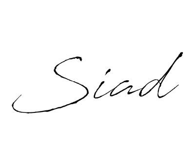 Use a signature maker to create a handwritten signature online. With this signature software, you can design (Antro_Vectra) your own signature for name Siad. Siad signature style 6 images and pictures png