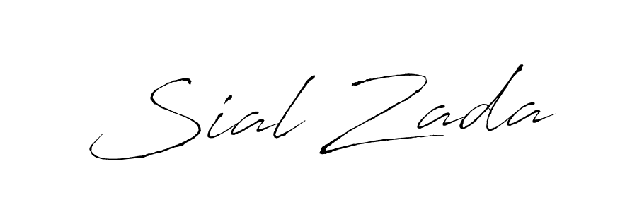 How to make Sial Zada signature? Antro_Vectra is a professional autograph style. Create handwritten signature for Sial Zada name. Sial Zada signature style 6 images and pictures png