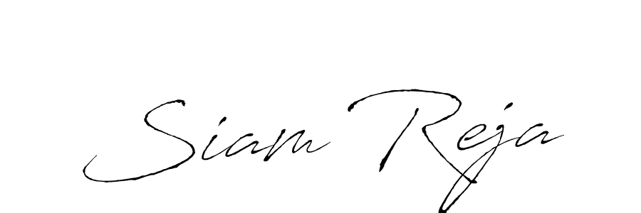 Make a beautiful signature design for name Siam Reja. Use this online signature maker to create a handwritten signature for free. Siam Reja signature style 6 images and pictures png