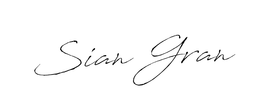 The best way (Antro_Vectra) to make a short signature is to pick only two or three words in your name. The name Sian Gran include a total of six letters. For converting this name. Sian Gran signature style 6 images and pictures png