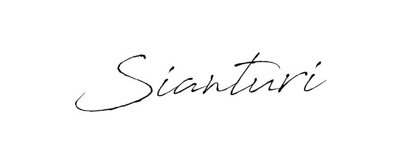 Make a beautiful signature design for name Sianturi. With this signature (Antro_Vectra) style, you can create a handwritten signature for free. Sianturi signature style 6 images and pictures png