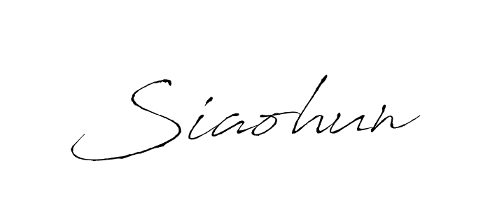 You should practise on your own different ways (Antro_Vectra) to write your name (Siaohun) in signature. don't let someone else do it for you. Siaohun signature style 6 images and pictures png