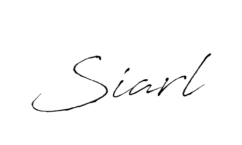 How to make Siarl signature? Antro_Vectra is a professional autograph style. Create handwritten signature for Siarl name. Siarl signature style 6 images and pictures png