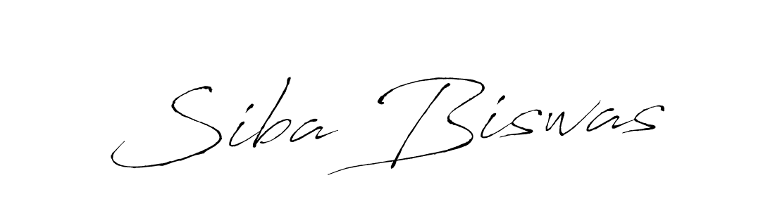 Make a beautiful signature design for name Siba Biswas. With this signature (Antro_Vectra) style, you can create a handwritten signature for free. Siba Biswas signature style 6 images and pictures png