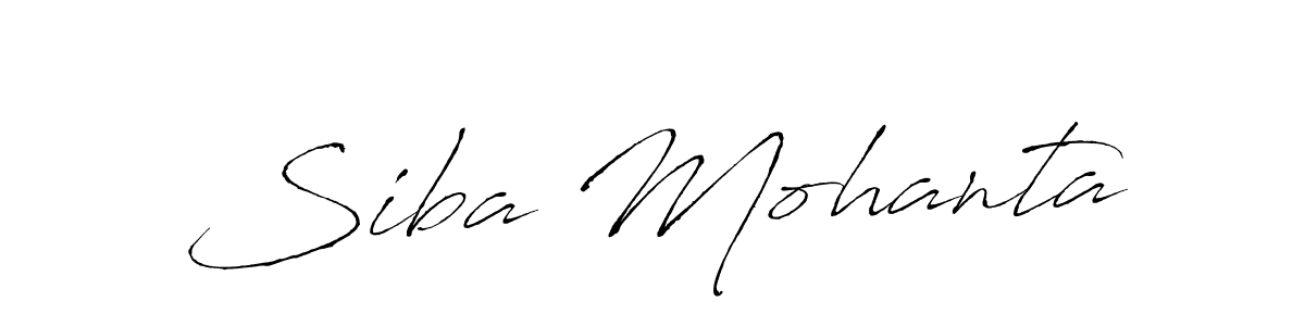 Make a beautiful signature design for name Siba Mohanta. Use this online signature maker to create a handwritten signature for free. Siba Mohanta signature style 6 images and pictures png