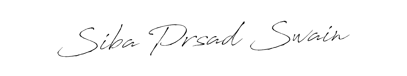 Siba Prsad Swain stylish signature style. Best Handwritten Sign (Antro_Vectra) for my name. Handwritten Signature Collection Ideas for my name Siba Prsad Swain. Siba Prsad Swain signature style 6 images and pictures png
