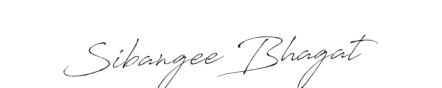 How to make Sibangee Bhagat signature? Antro_Vectra is a professional autograph style. Create handwritten signature for Sibangee Bhagat name. Sibangee Bhagat signature style 6 images and pictures png