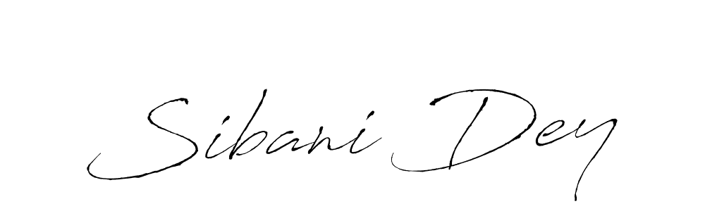 Use a signature maker to create a handwritten signature online. With this signature software, you can design (Antro_Vectra) your own signature for name Sibani Dey. Sibani Dey signature style 6 images and pictures png