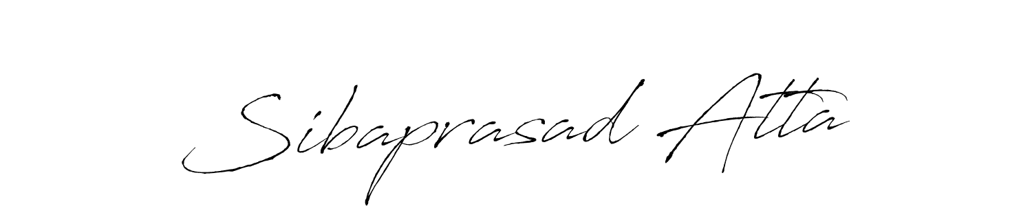 Antro_Vectra is a professional signature style that is perfect for those who want to add a touch of class to their signature. It is also a great choice for those who want to make their signature more unique. Get Sibaprasad Atta name to fancy signature for free. Sibaprasad Atta signature style 6 images and pictures png