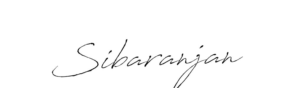 Create a beautiful signature design for name Sibaranjan. With this signature (Antro_Vectra) fonts, you can make a handwritten signature for free. Sibaranjan signature style 6 images and pictures png