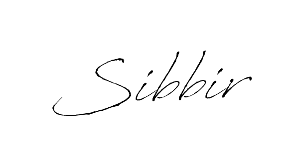 Design your own signature with our free online signature maker. With this signature software, you can create a handwritten (Antro_Vectra) signature for name Sibbir. Sibbir signature style 6 images and pictures png