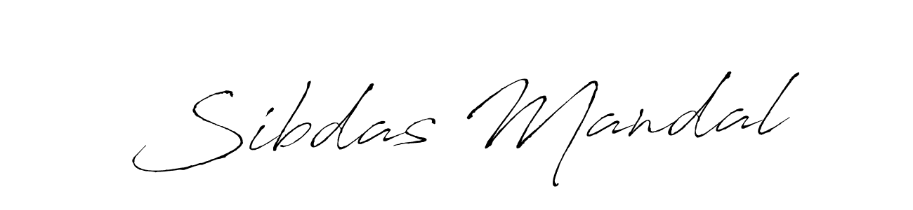 Make a beautiful signature design for name Sibdas Mandal. With this signature (Antro_Vectra) style, you can create a handwritten signature for free. Sibdas Mandal signature style 6 images and pictures png
