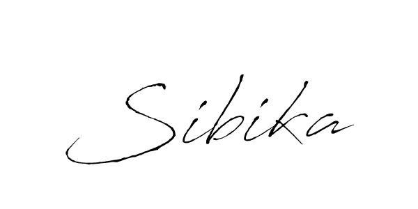 Sibika stylish signature style. Best Handwritten Sign (Antro_Vectra) for my name. Handwritten Signature Collection Ideas for my name Sibika. Sibika signature style 6 images and pictures png