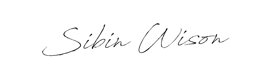 Best and Professional Signature Style for Sibin Wison. Antro_Vectra Best Signature Style Collection. Sibin Wison signature style 6 images and pictures png
