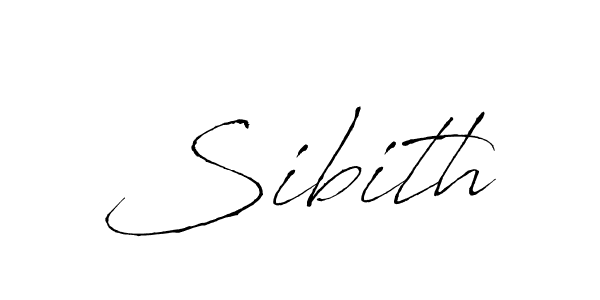 Create a beautiful signature design for name Sibith. With this signature (Antro_Vectra) fonts, you can make a handwritten signature for free. Sibith signature style 6 images and pictures png