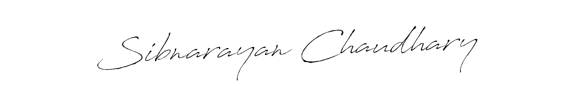 Antro_Vectra is a professional signature style that is perfect for those who want to add a touch of class to their signature. It is also a great choice for those who want to make their signature more unique. Get Sibnarayan Chaudhary name to fancy signature for free. Sibnarayan Chaudhary signature style 6 images and pictures png