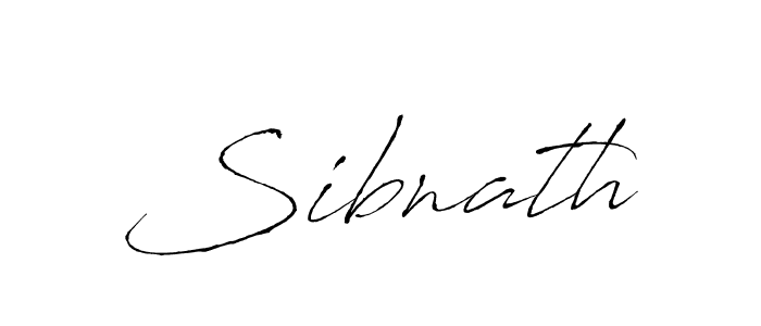 Make a beautiful signature design for name Sibnath. With this signature (Antro_Vectra) style, you can create a handwritten signature for free. Sibnath signature style 6 images and pictures png