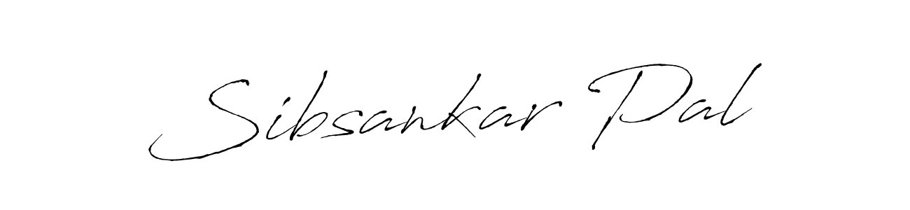 Design your own signature with our free online signature maker. With this signature software, you can create a handwritten (Antro_Vectra) signature for name Sibsankar Pal. Sibsankar Pal signature style 6 images and pictures png