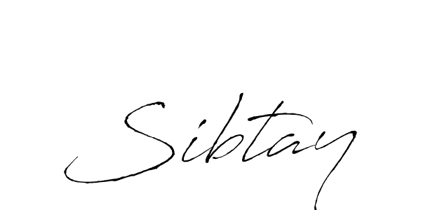 Also we have Sibtay name is the best signature style. Create professional handwritten signature collection using Antro_Vectra autograph style. Sibtay signature style 6 images and pictures png