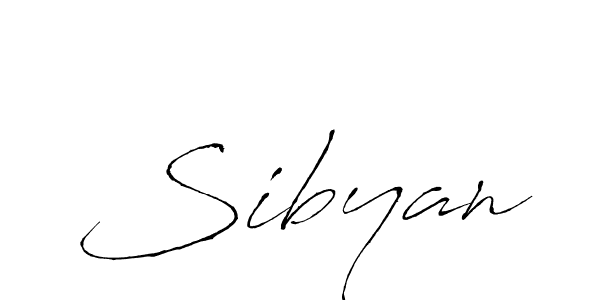 Make a beautiful signature design for name Sibyan. Use this online signature maker to create a handwritten signature for free. Sibyan signature style 6 images and pictures png