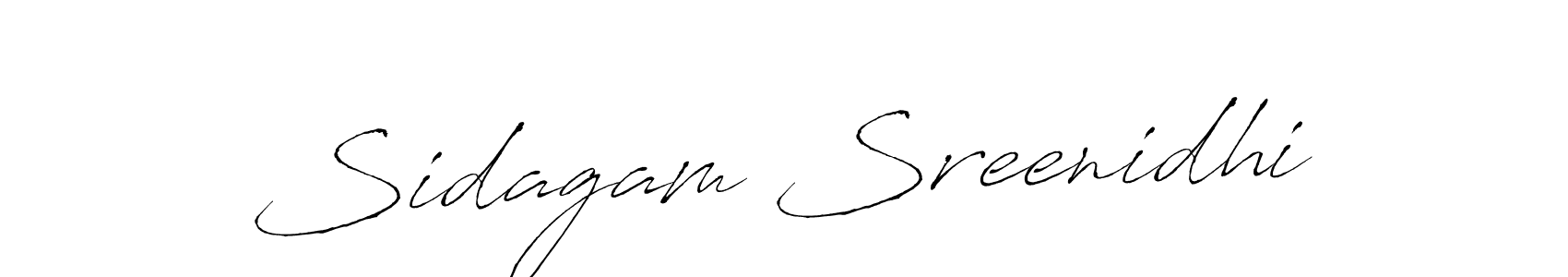 Here are the top 10 professional signature styles for the name Sidagam Sreenidhi. These are the best autograph styles you can use for your name. Sidagam Sreenidhi signature style 6 images and pictures png