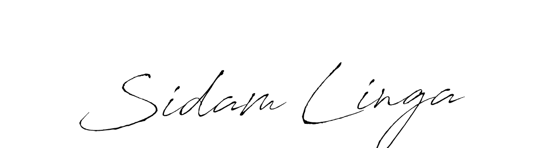 Also we have Sidam Linga name is the best signature style. Create professional handwritten signature collection using Antro_Vectra autograph style. Sidam Linga signature style 6 images and pictures png