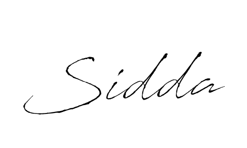 You should practise on your own different ways (Antro_Vectra) to write your name (Sidda) in signature. don't let someone else do it for you. Sidda signature style 6 images and pictures png