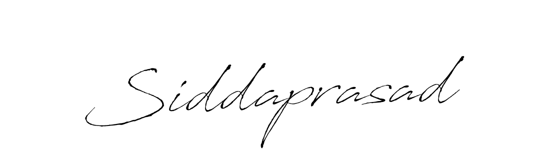 Make a beautiful signature design for name Siddaprasad. With this signature (Antro_Vectra) style, you can create a handwritten signature for free. Siddaprasad signature style 6 images and pictures png