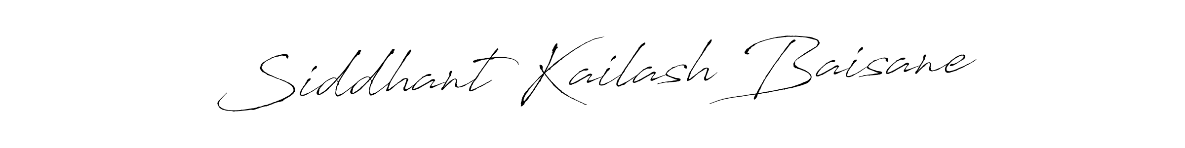 Make a short Siddhant Kailash Baisane signature style. Manage your documents anywhere anytime using Antro_Vectra. Create and add eSignatures, submit forms, share and send files easily. Siddhant Kailash Baisane signature style 6 images and pictures png