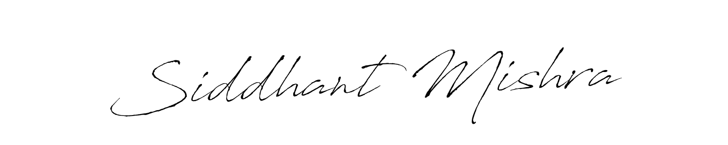 How to make Siddhant Mishra signature? Antro_Vectra is a professional autograph style. Create handwritten signature for Siddhant Mishra name. Siddhant Mishra signature style 6 images and pictures png