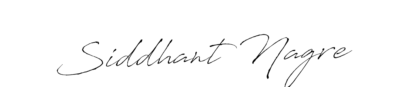 How to make Siddhant Nagre signature? Antro_Vectra is a professional autograph style. Create handwritten signature for Siddhant Nagre name. Siddhant Nagre signature style 6 images and pictures png