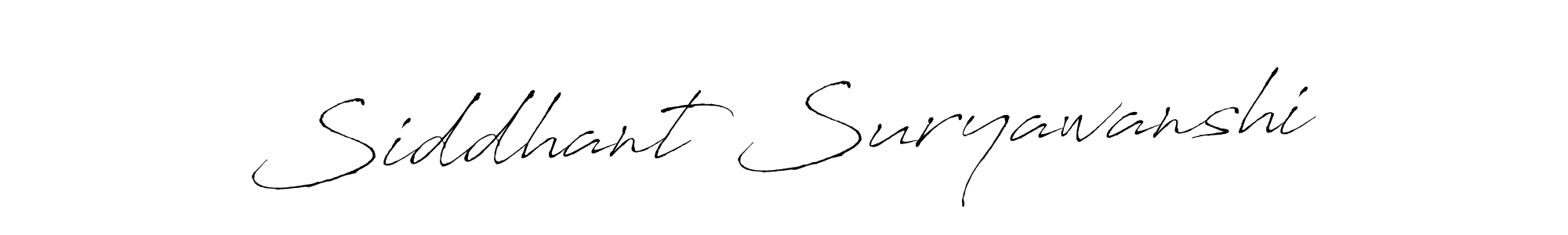 It looks lik you need a new signature style for name Siddhant Suryawanshi. Design unique handwritten (Antro_Vectra) signature with our free signature maker in just a few clicks. Siddhant Suryawanshi signature style 6 images and pictures png