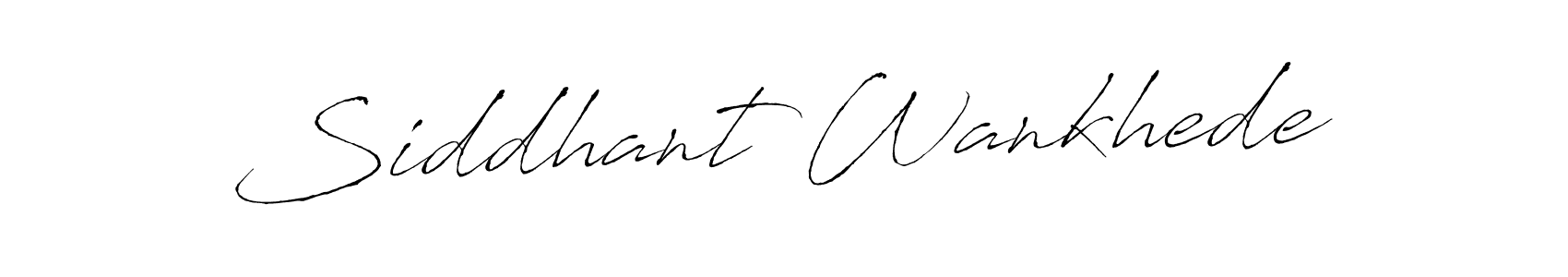 How to make Siddhant Wankhede signature? Antro_Vectra is a professional autograph style. Create handwritten signature for Siddhant Wankhede name. Siddhant Wankhede signature style 6 images and pictures png
