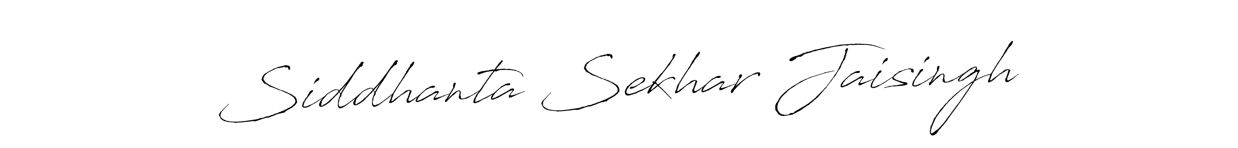 Also we have Siddhanta Sekhar Jaisingh name is the best signature style. Create professional handwritten signature collection using Antro_Vectra autograph style. Siddhanta Sekhar Jaisingh signature style 6 images and pictures png