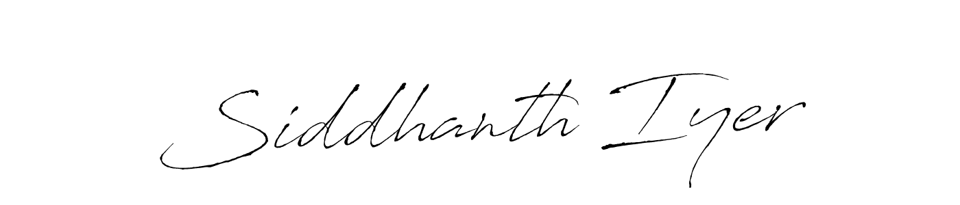 This is the best signature style for the Siddhanth Iyer name. Also you like these signature font (Antro_Vectra). Mix name signature. Siddhanth Iyer signature style 6 images and pictures png