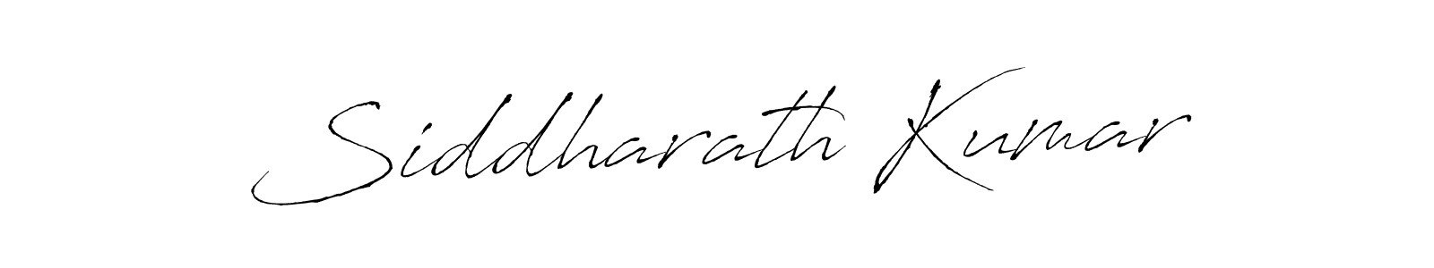 How to make Siddharath Kumar name signature. Use Antro_Vectra style for creating short signs online. This is the latest handwritten sign. Siddharath Kumar signature style 6 images and pictures png