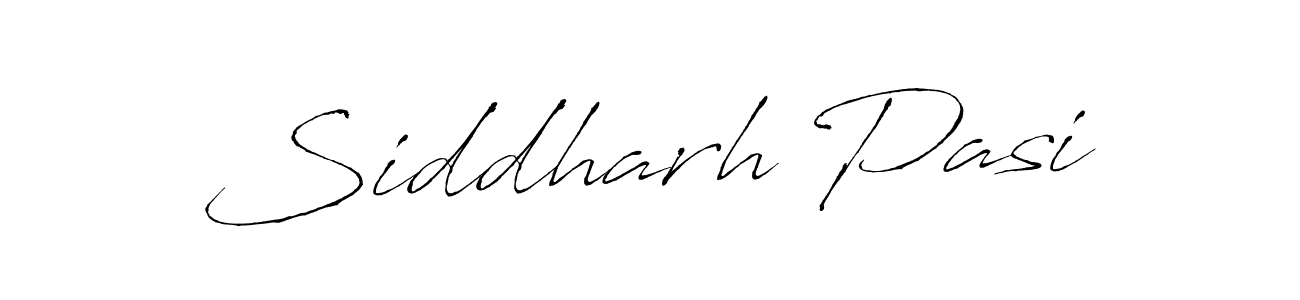 Antro_Vectra is a professional signature style that is perfect for those who want to add a touch of class to their signature. It is also a great choice for those who want to make their signature more unique. Get Siddharh Pasi name to fancy signature for free. Siddharh Pasi signature style 6 images and pictures png