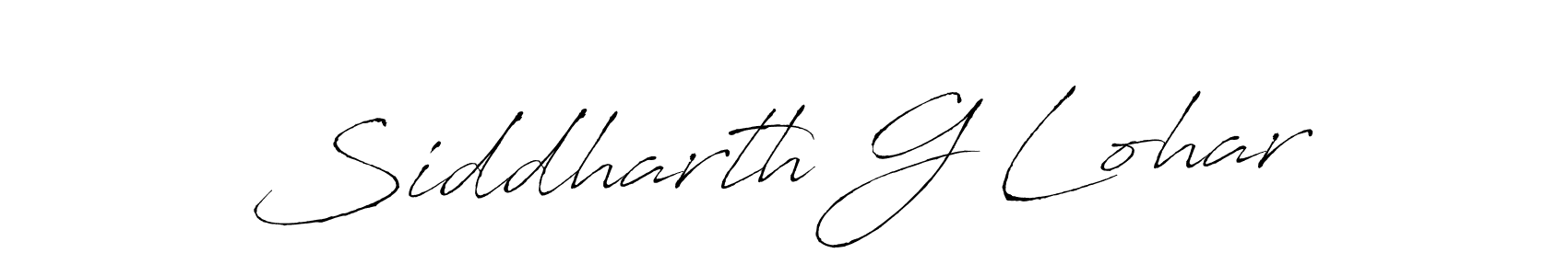 How to make Siddharth G Lohar signature? Antro_Vectra is a professional autograph style. Create handwritten signature for Siddharth G Lohar name. Siddharth G Lohar signature style 6 images and pictures png