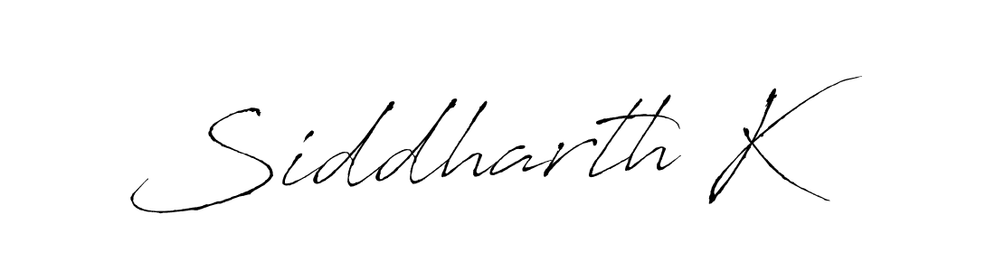 Similarly Antro_Vectra is the best handwritten signature design. Signature creator online .You can use it as an online autograph creator for name Siddharth K. Siddharth K signature style 6 images and pictures png