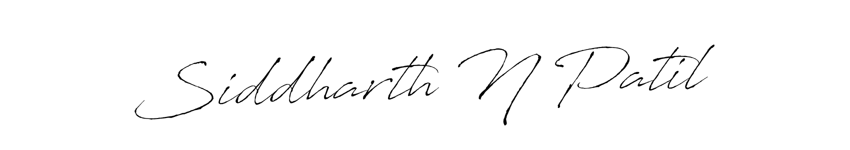 Also You can easily find your signature by using the search form. We will create Siddharth N Patil name handwritten signature images for you free of cost using Antro_Vectra sign style. Siddharth N Patil signature style 6 images and pictures png