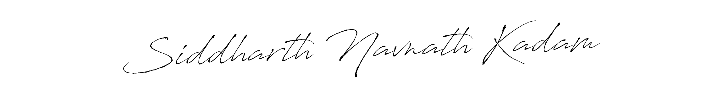 Antro_Vectra is a professional signature style that is perfect for those who want to add a touch of class to their signature. It is also a great choice for those who want to make their signature more unique. Get Siddharth Navnath Kadam name to fancy signature for free. Siddharth Navnath Kadam signature style 6 images and pictures png