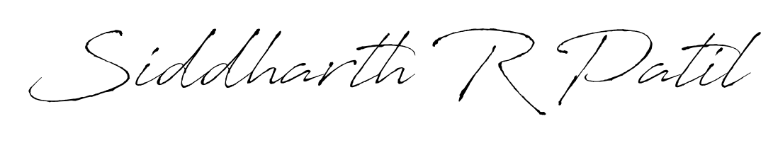 Once you've used our free online signature maker to create your best signature Antro_Vectra style, it's time to enjoy signing your documents with Siddharth R Patil name. Siddharth R Patil signature style 6 images and pictures png