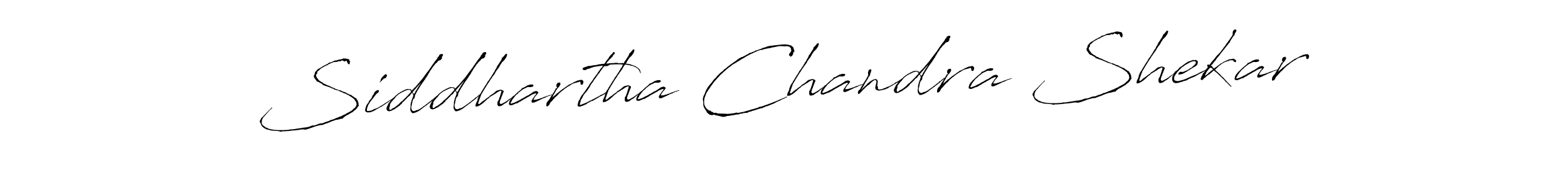 Design your own signature with our free online signature maker. With this signature software, you can create a handwritten (Antro_Vectra) signature for name Siddhartha Chandra Shekar. Siddhartha Chandra Shekar signature style 6 images and pictures png