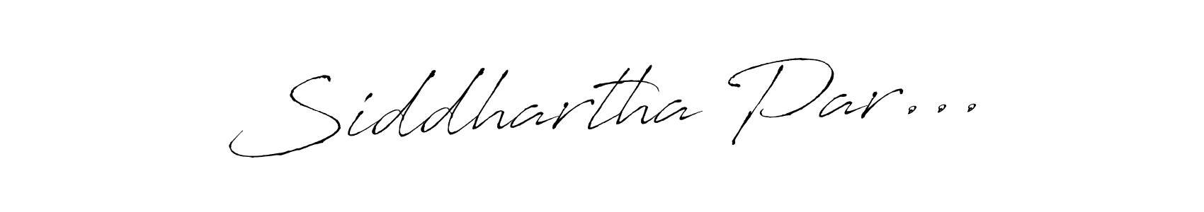 Also You can easily find your signature by using the search form. We will create Siddhartha Par... name handwritten signature images for you free of cost using Antro_Vectra sign style. Siddhartha Par... signature style 6 images and pictures png