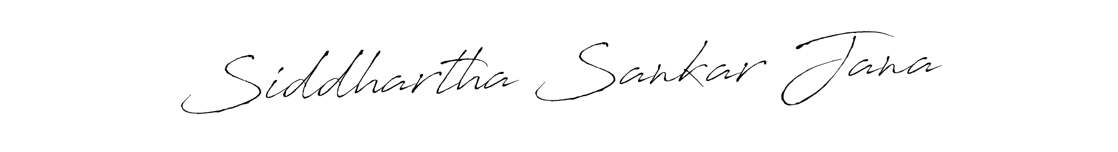 Create a beautiful signature design for name Siddhartha Sankar Jana. With this signature (Antro_Vectra) fonts, you can make a handwritten signature for free. Siddhartha Sankar Jana signature style 6 images and pictures png