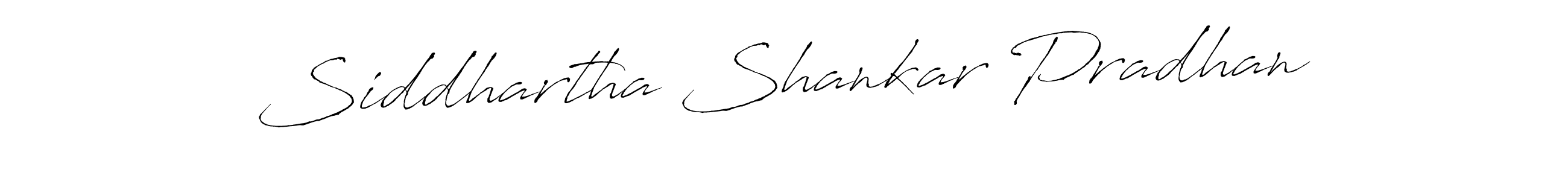 Siddhartha Shankar Pradhan stylish signature style. Best Handwritten Sign (Antro_Vectra) for my name. Handwritten Signature Collection Ideas for my name Siddhartha Shankar Pradhan. Siddhartha Shankar Pradhan signature style 6 images and pictures png
