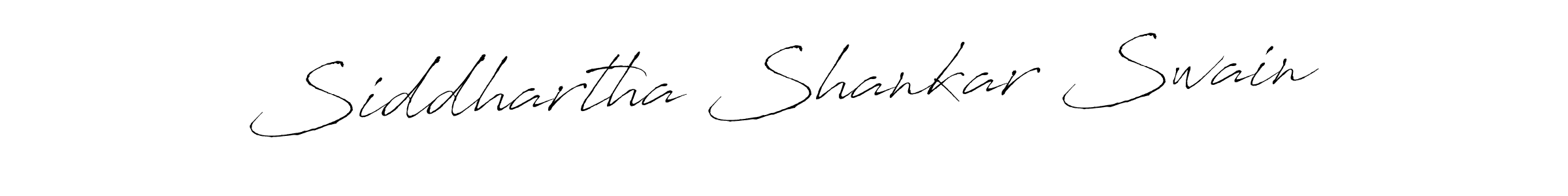 Create a beautiful signature design for name Siddhartha Shankar Swain. With this signature (Antro_Vectra) fonts, you can make a handwritten signature for free. Siddhartha Shankar Swain signature style 6 images and pictures png