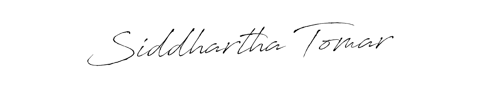 Make a beautiful signature design for name Siddhartha Tomar. With this signature (Antro_Vectra) style, you can create a handwritten signature for free. Siddhartha Tomar signature style 6 images and pictures png