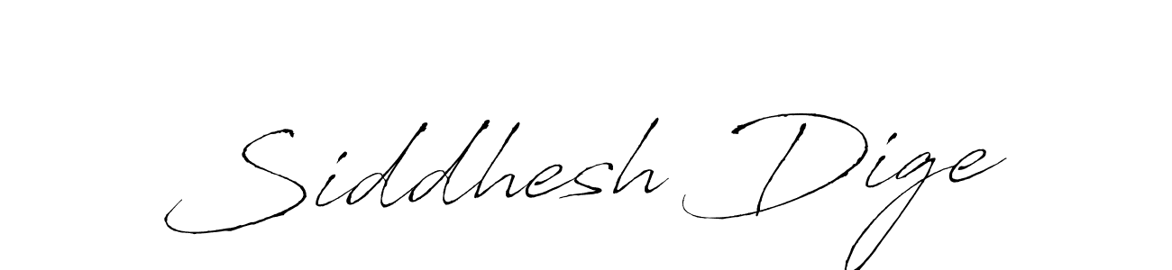 Make a beautiful signature design for name Siddhesh Dige. Use this online signature maker to create a handwritten signature for free. Siddhesh Dige signature style 6 images and pictures png